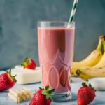 how to make a strawberry banana smoothie