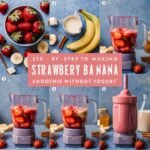 how to make a strawberry banana smoothie without yogurt