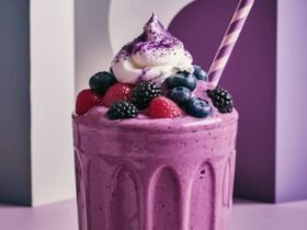 purple smoothie