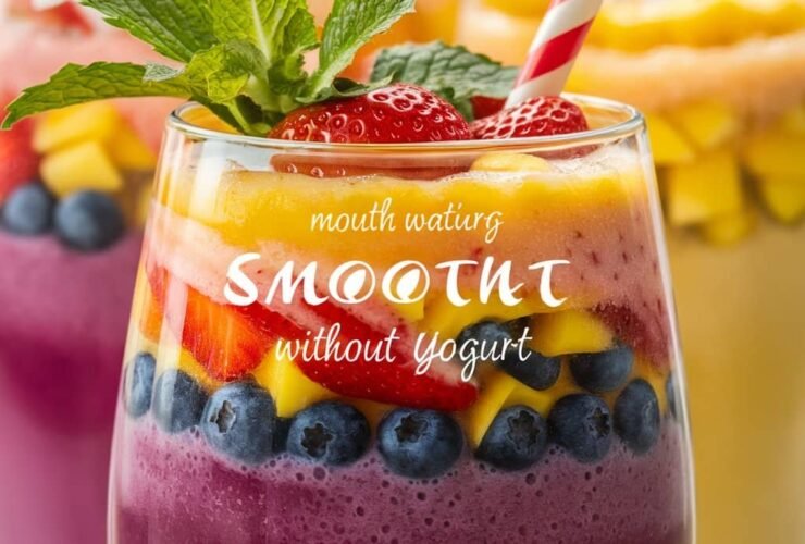 can you make a smoothie without yogurt