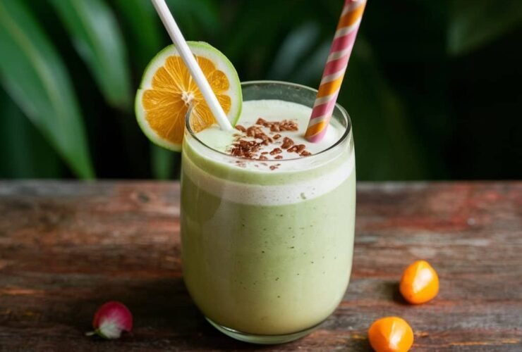 avocolada tropical smoothie recipe