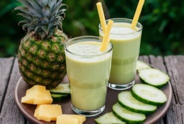 cucumber pineapple smoothie