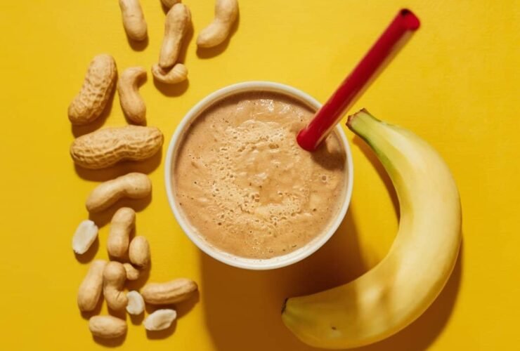 peanut banana smoothie