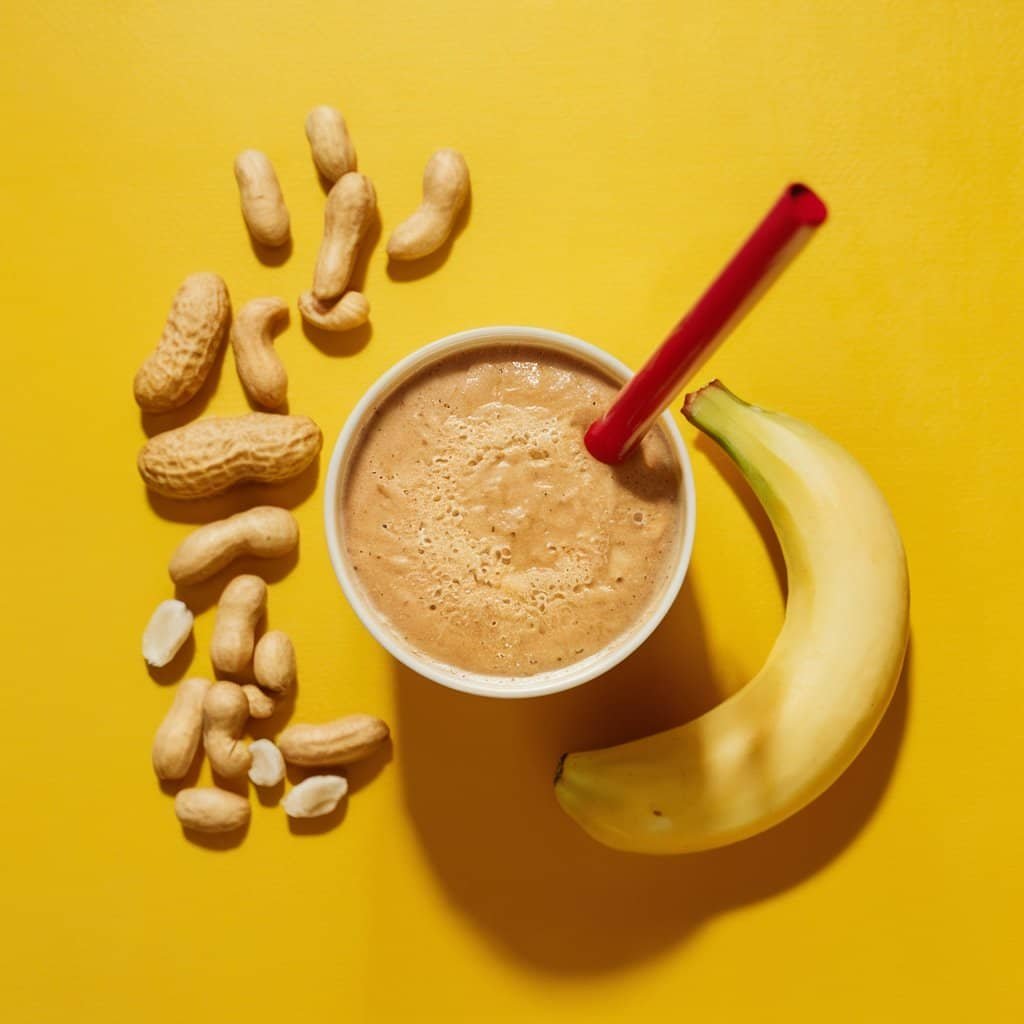 peanut banana smoothie