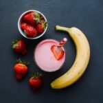 strawberry and banana smoothie